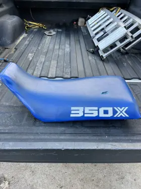 Ha5-00 Honda Oem 1985-86 Atc 350x Blue Seat Original