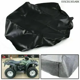 J-03scb1301abk Jijiamotor13 Fit For Honda Rubicon/foreman Pvc Leather 2005-11 Standard Seat Cover Black New