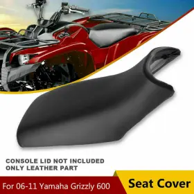 J-03scb6404pbk Jijiamotor13 Fit For Yamaha Wolverine 350 2006 07 08 2009 Standard Atv Seat Cover Black Us