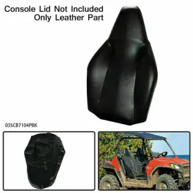 J-03scb7104pbk Jijiamotor13 Seat Standard Cover Leather Fit For 2008 Polaris Rzr 570 800 900 New