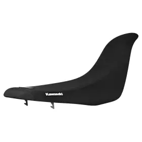 231-kaw-std-blkblk-kaw-lgenj Kawasaki 2004 - 2009 Kfx 700 Gripper Seat Cover All Black Standard #231 Logo