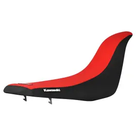 231-kaw-std-blkred-kaw-lgrenj Kawasaki 2004 - 2009 Kfx 700 Seat Cover Black/red Standard #231 Logo