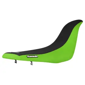 231-kaw-std-grnblk-kaw-lgenj Kawasaki 2004 - 2009 Kfx 700 Seat Cover Green/ Black Standard #231 Logo