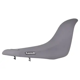 231-kaw-std-grygry-kaw-lgenj Kawasaki 2004 - 2009 Kfx 700 Gripper Seat Cover All Grey Standard #231 Logo