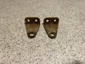 32046-1294 Kawasaki Tecate 4 Seat Mounts Grommets Bracket Brackets Kxt250 1987 1988