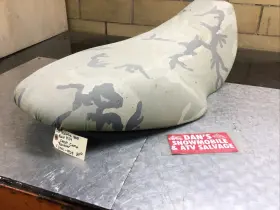 53001-1939 Kawasaki Seat Recovered In Camouflage # 53001 1939 2000 Prairie 400 Atv 4x4