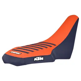 546484 Ktm 2008-2009 Atv 450 505 525 Seat Cover Blue And Orange #324 Logo