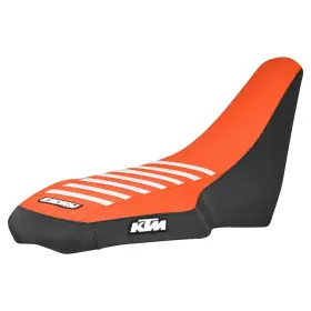 5468941 Ktm For 2008-2009 Atv 450 505 525 Seat Cover Black Orange White Ribs #324 Logo