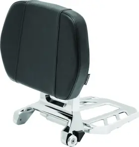 Kuryakyn 191209042042 Neo Driver And Passenger Backrest Chrome