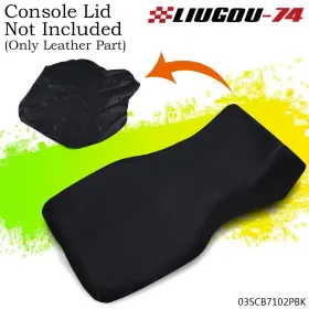 Big76552 Liugou74 Leather Seat Cover Standard Fit For 05-10 Polaris Sportsman 500 600 700 800 Ne