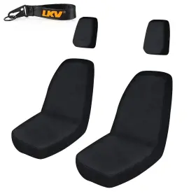 Use01007bk Lkv Utv Seat Covers 4 Sets Replacement For Rhino 700 660 450 2004-2021
