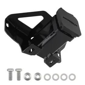 Maxpeedingrods Lantz5 2 Inch Rear Trailer Hitch For Polaris Sportsman 450 570 All Models Black 14-25
