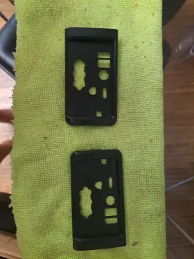 A1267665491 Mercedes-benz W126 Power Seat Controls Plastic Cover Right And Left Genuine 560sec