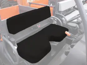 Momirac Mmomiutv254 Utv Seat Covers Waterproof For Kubota Rtv 400/ 500 Black Protector