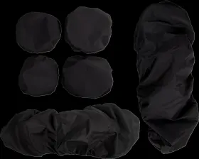 Piot6bs-11 Moose Offroad Seat Cover - Black Pioneer 1000-6