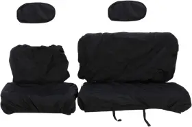Pr900bs-11 Moose Offroad Fits Seat Cover - Black Ranger