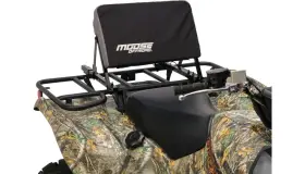3550-0487 Moose Racing Heavy Duty Rear Foldable Seat Backrest Driver Riding Support Cushion Atv