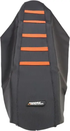 U7bhldr4zn Moose Racing Blk Orange Rubber High Trac Ribbed Seat Cover For Ktm 450sx 08-10