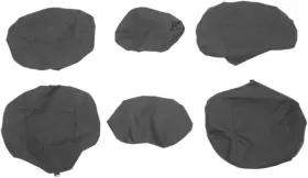 6275-m513128-utv Moose Utility Seat Cover-black For 2018 Can-am Defender Max Hd10 Lone Star Utv
