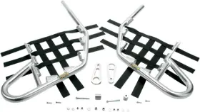 81-1201 Motorsport Products Ez-fit Nerf Bars Silver #81-1201 Honda Trx250 1986-1989