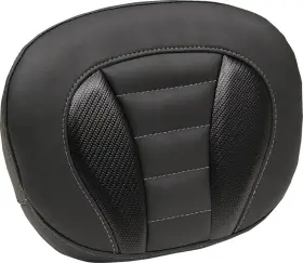 88450mo Mustang Deluxe Sissy Bar Pad Black / Orange
