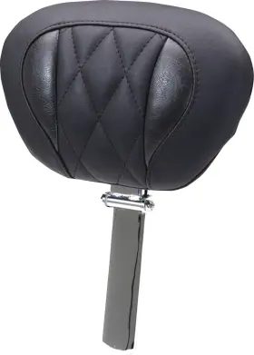 89460 Mustang Deluxe Touring Driver Backrest Black