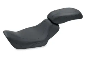 76580 Mustang Motorcycle Fits 06-17 Harley Dyna Tripper Solo Seat - Black