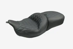89538sb Mustang Motorcycle Fits 08-25 Harley Fl Touring Rd King Sp Glide Ltd Dble Diamond