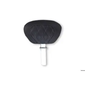89539gm Mustang Motorcycle Products Harley Fl Touring Rd King Sp Dble Diamond Driver Backrest - Black/gm