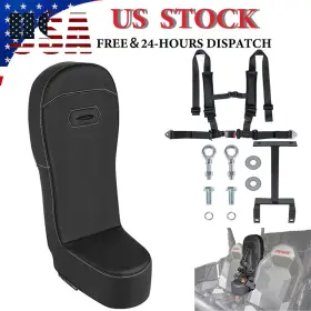 Myqp-2095 Myauto Bump Seat With 4-point Harness Jump For Polaris Rzr 1000 900 Xp 2014-2023