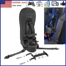 Noqp2095 No-auto Bump Seat With 4-point Harness Jump For Polaris Rzr 1000 900 Xp 2014-2023