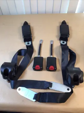 101210 Polaris Oem Rzr Seat Belt System / Unknown Model Or Year Selling As Parts