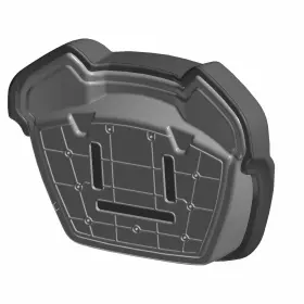 2686683 Polaris Passenger Seat Bottom Assembly Stx/wave/white St Ap