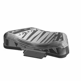 2687058-070 Polaris Backrest Assembly 6 X Gloss Black Genuine Oem Part