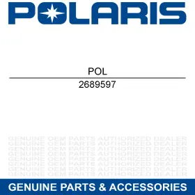 2689597 Polaris Asm-seat Btm Blk/sky Blue