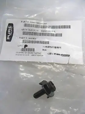 0450824 Polaris 450824 Genuine Oem Bolt W Washer Hex - Qty. 2