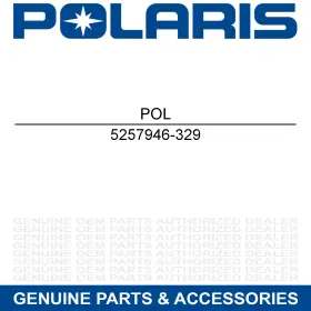 5257946-329 Polaris Brkt-seat Support Blk