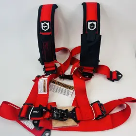A1142200r Pro Armor 4 Point Harness Orange 2 Inch Straps