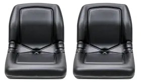 1506-925 Promek Seating 8773 Arctic Cat Prowler Pair 2 Black Seats Replaces Oem#