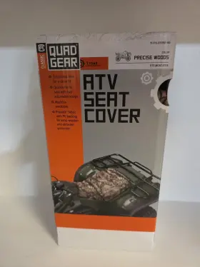 Quad 052963017250 Gear Atv Seat Cover Precise Woods Color