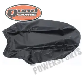 4758-q168094-atv Quad Works Seat Cover-gripper-black For 1993-2007 Honda Trx300ex Sportrax Atv