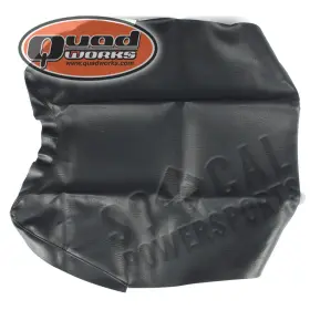 8691-q139960-atv Quad Works Seat Cover-black For 1999-2004 Yamaha Yfm250 Bear Tracker Atv