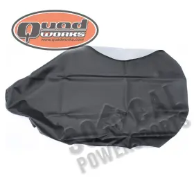 8746-q140070-atv Quad Works Seat Cover-gripper-black For 2006-2009 Suzuki Lt-r450 Quadracer Atv