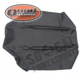 Atse-ho428083-86 Quad Works 1986-1989 Honda Trx 250 R Atv Seat Cover Gripper - Black