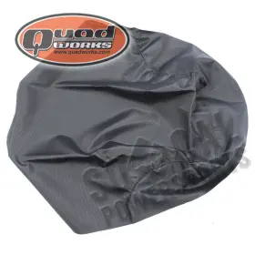 Atse-ka428395-25 Quad Works 2012-2013 Kawasaki Kvf 300 Brute Force Atv Seat Cover Gripper - Black