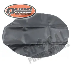 Atse-ya592771-70 Quad Works 2006-2014 Yamaha Yfm 700 Raptor Atv Seat Cover Standard - Black