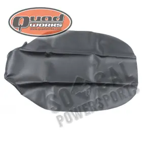 Qu-6512760-ks51 Quad Works 2005-2010 Yamaha Yfm350 Raptor Atv Seat Cover Black