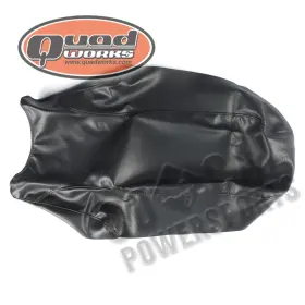 Qu-6641029-ks64 Quad Works 1987-1992 Honda Trx250 X Atv Seat Cover Black