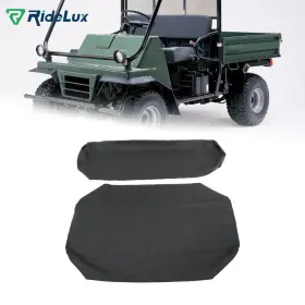 R4490856 Ridelux Seat Cover For Kawasaki Mule 2500 2510 3000 3010 Utv Diesel 4x4 Black