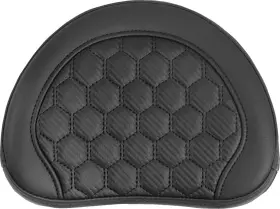 051349ora Saddlemen Roadsofa Sissy Bar Pad Black / Orange